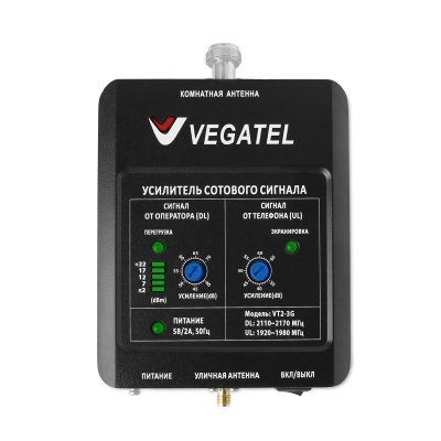 Комплект VEGATEL VT2-3G-kit (LED) репитер