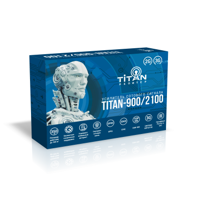 Репитер Titan-900/2100 упаковка